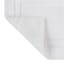 Honeybloom Racetrack White Bath Rug, 17x24
