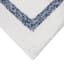 Providence Navy Blue Racetrack Design Bath Rug, 20x30