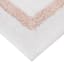Providence Pink Racetrack Design Bath Rug, 20x30