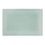 Providence Sea Green Waffle Border Memory Foam Bath Rug, 20x30
