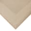 Providence Tan Waffle Border Memory Foam Bath Rug, 20x30