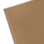 Providence Light Blue Waffle Border Memory Foam Bath Rug, 20x30