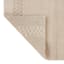 Providence Reversible Tan Bath Rug, 20x30
