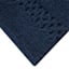 Providence Reversible Navy Bath Rug, 17x24
