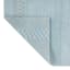 Providence Reversible Light Blue Bath Rug, 17x24