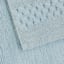 Providence Reversible Light Blue Bath Rug, 17x24