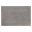 Honeybloom Tufted Racetrack Dark Grey Bath Rug, 17x24