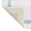 Providence Sea Green Racetrack Design Bath Rug, 20x30