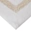 Providence Tan Racetrack Design Bath Rug, 20x30