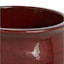 Red Flared Outdoor Planter, Medium