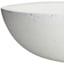 White Terrazzo-Look Bowl Planter, Medium