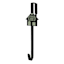 Matte Black Home Sweet Home Over the Door Wreath Hanger, 15"