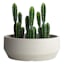 Japi Grey Corten Steel Escalene Outdoor Planter, Medium
