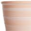 Honeybloom Yorktown Brown Round Outdoor Planter, Medium