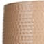 Honeybloom Honeycomb Tall Caramel Outdoor Planter, Medium