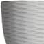 Sherwin White Antique Concrete Outdoor Planter, Medium