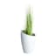 Japi Grey Granite Modern Outdoor Planter, 18.5"