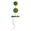 Providence White Florian Urn Outdoor Planter, Large