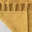 Yellow High-Low Diamond Handwoven Accent Rug, 27x45