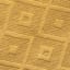 Yellow High-Low Diamond Handwoven Accent Rug, 27x45