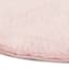 Washable Bliss Blush Faux Rabbit Shaped 30X47