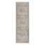 (A413) Clearwater Cream Medallion Runner, 2x6
