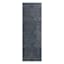 (A426) Clearwater Navy Blue & Ivory Medallion Runner, 2x6