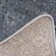 (A426) Clearwater Navy Blue & Ivory Medallion Runner, 2x6