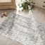 (A455) Crosby St. Clearwater Lenora Ivory Accent Rug, 3x4
