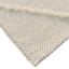 (A514) Found & Fable Ivory Diamond Patterned Wool Area Rug, 8x10