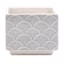 3-Wick Blue Printed Ceramic Citronella Candle, 27oz