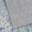 (B875) Crosby St. Dove Grey Splash Patterned Washable Area Rug, 8x10