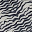 (B877) Found & Fable Dove Grey & Black Tiger Patterned Washable Area Rug, 5x7