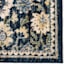 (A519) Olivia Navy Floral Area Rug, 8x10