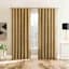 Sun Zero Gold Extreme Blackout Curtain Panel, 84"