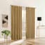 Sun Zero Gold Extreme Blackout Curtain Panel, 84"