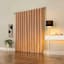 Sun Zero Quinn Apricot Back Tab Extreme Blackout Single Curtain Panel, 84"