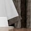 Sun Zero Quinn Brown Back Tab Extreme Blackout Single Curtain Panel, 84"