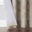 Sun Zero Taupe Extreme Blackout Grommet Curtain Panel, 84"