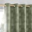 Sun Zero Sage Extreme Blackout Grommet Curtain Panel, 84"