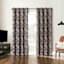 Sun Zero Dark Oak Extreme Blackout Grommet Curtain Panel, 84"