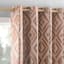 Sun Zero Denmark Terracotta Extreme Blackout Grommet Single Curtain Panel, 84"