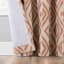 Sun Zero Denmark Terracotta Extreme Blackout Grommet Single Curtain Panel, 84"