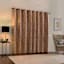Sun Zero Denmark Terracotta Extreme Blackout Grommet Single Curtain Panel, 84"