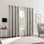Sun Zero Denmark Silver Extreme Blackout Grommet Single Curtain Panel, 84"