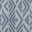 Sun Zero Denmark Blue Extreme Blackout Grommet Single Curtain Panel, 84"