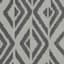 Sun Zero Denmark Charcoal Extreme Blackout Grommet Single Curtain Panel, 84"
