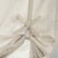 Halifax Natural Small Single Curtain Panel, 63"