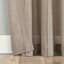 Ayanna Driftwood Sheer Rod Pocket Single Curtain Panel, 84"