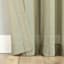Ayanna Sage Sheer Rod Pocket Single Curtain Panel, 84"